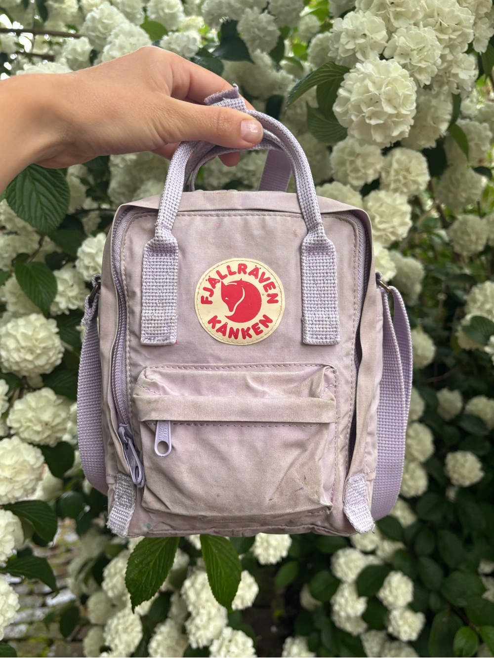 Fjällräven Kånken Mini Backpack in Light Lavender